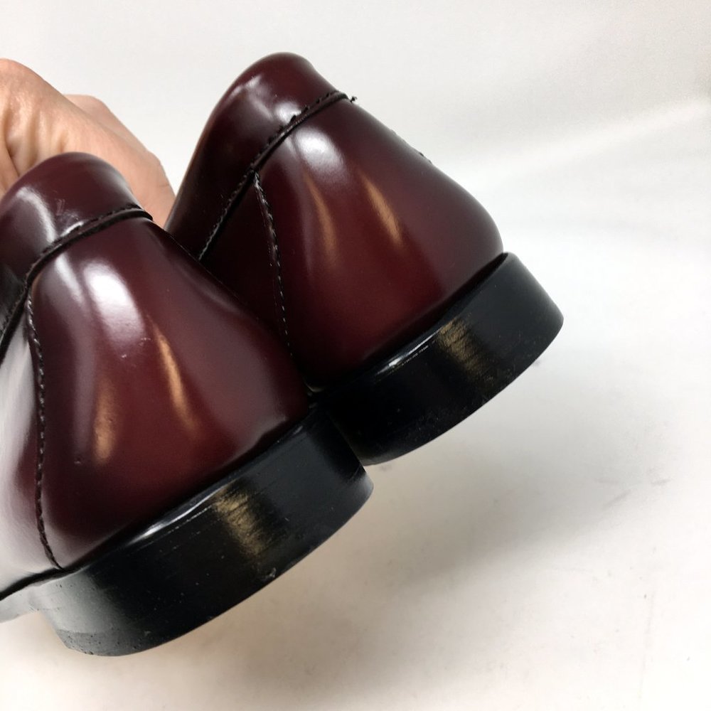 Bass Weejuns Men Whitney Cordovan Penny Loafer 9.5 - Picture 9 of 13